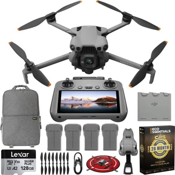 DJI Mini 5 Pro Fly More Combo With DJI RC 2, 1-Inch CMOS